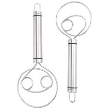 DäNischer Teig Schneebesen, 2 Pack Premium Rostfreier Stahl NiederläNdisch 6638
