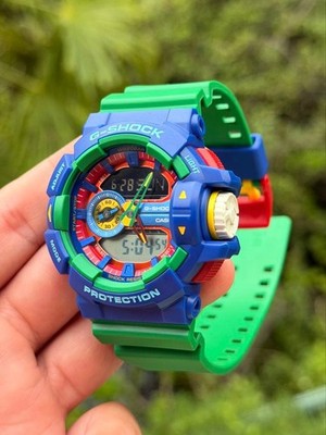 CASIO G-SHOCK Analog Digital Uhr Shock Resist WR20BAR aus Japan