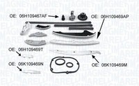 Magneti Marelli Steuerkettensatz 341500001370 FüR Audi Seat Skoda Vw