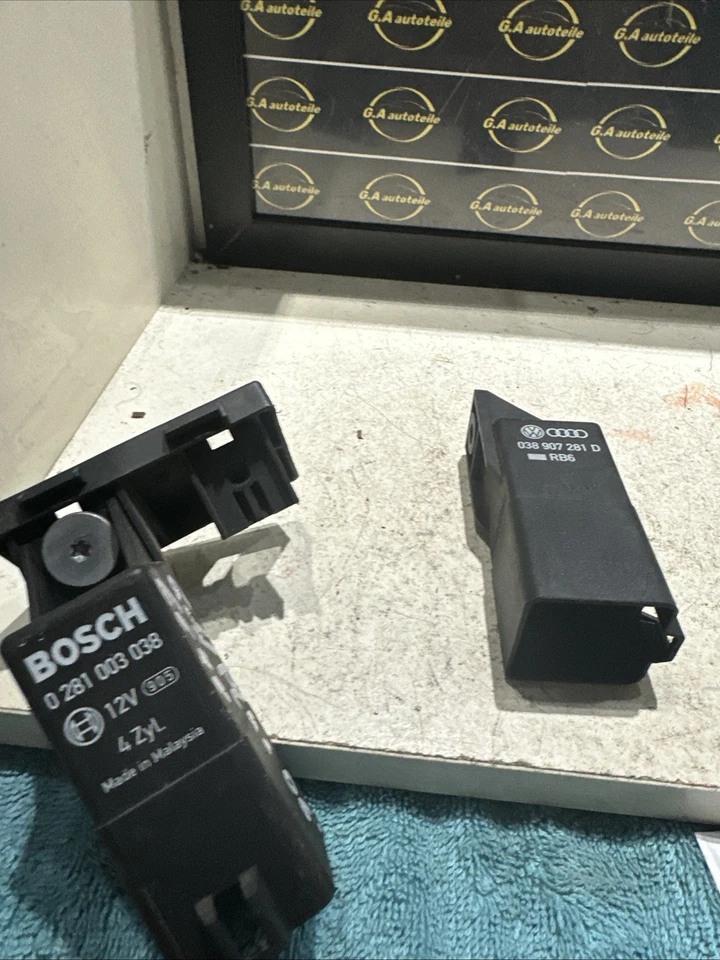 original VAG Steuergerät Glühkerze Relais 038907281D 0281003038 - Bild 3 von 4