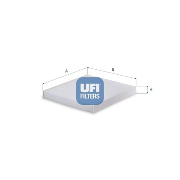 Innenraumfilter UFI 53.506.00 Filtereinsatz FüR VW Taigo CS1 Cross C11 D31 Polo-image