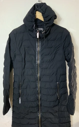 Giacca Michael Kors confezionabile S con cappuccio e zip intera puffer coat
