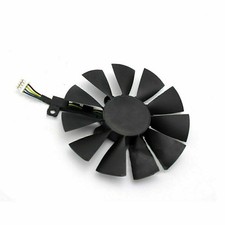 For ASUS GTX 1060-O6G-GAMING Graphic Card Cooling Fan Replacement Coolers Black