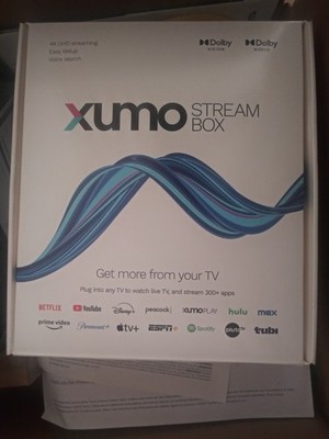 XUMO 4K UHD Media Player Stream Box 4K with Free TV & Apps