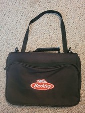 Berkley Canvas Fishing Tacle Bag Tote Black