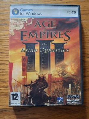 Age of Empires The Asian Dynasties komplett sehr guter Zustand PC Erweiterung Windows