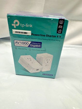 TP-LINK AV1000 2-Port Gigabit Passthrough Powerline Network Extender 4K Kit