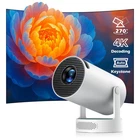 2025 Upgraded  Mini Projector WiFi and Bluetooth Portable Projector Home Theater