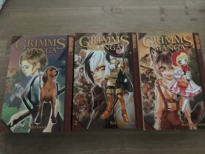 Grimms Manga Sonderband + Band 1+2 Kei Ishiyama Deutsch Tokyopop