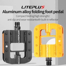Faltpedale Fahrrad Pedale Aluminium ultraleicht klappbar BMX Zubeh&ouml;r