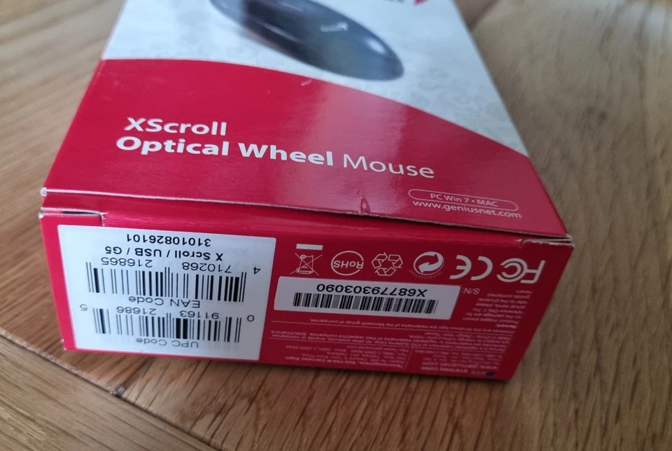 Genius XScroll Optical Wheel Mouse Brand New - Image 4 of 4