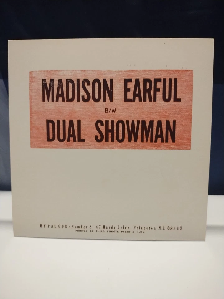HURL Madison Earful NM 1995 MY PAL GOD 7" Scarce Shoegaze Indie Noise Rock HEAR! - Image 4 of 4