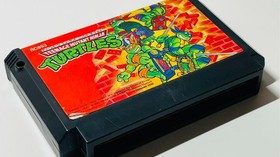 Teenage Mutant Ninja Turtles NES Famicom Game Konami Japan Import TMNT