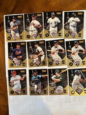 Lot of (12)  1996 Pinnacle All-Star Fan Fest Baseball Cards;
