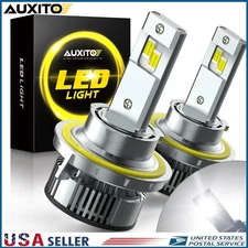 Canbus H13 LED Headlight Bulb Hi Low Beam White 30000LM Super Bright Lamp E