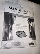 Slendertone Replacement Abdominal Toning Gel Pads Unisex 9 Pads Expired 2025-04