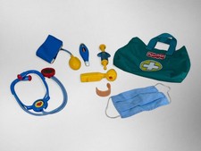Fisher Price Pretend Doctor Nurse Kit Bag Stethoscope