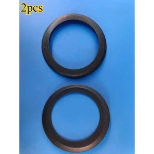 2PCs Anneau de piston résistant à l'usure noir pour sans huile Air Pièces de rechange pour compresseurs