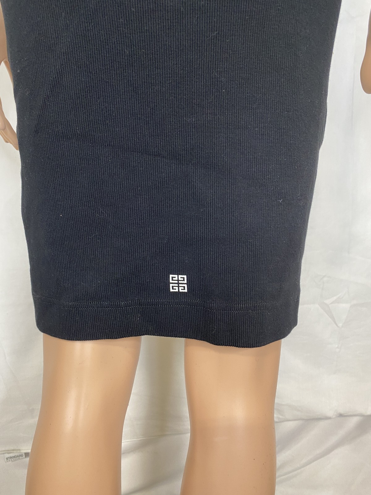 Givenchy Womens Archetype Cotton Jersey Tank Dress Size M Black thumbnail 7