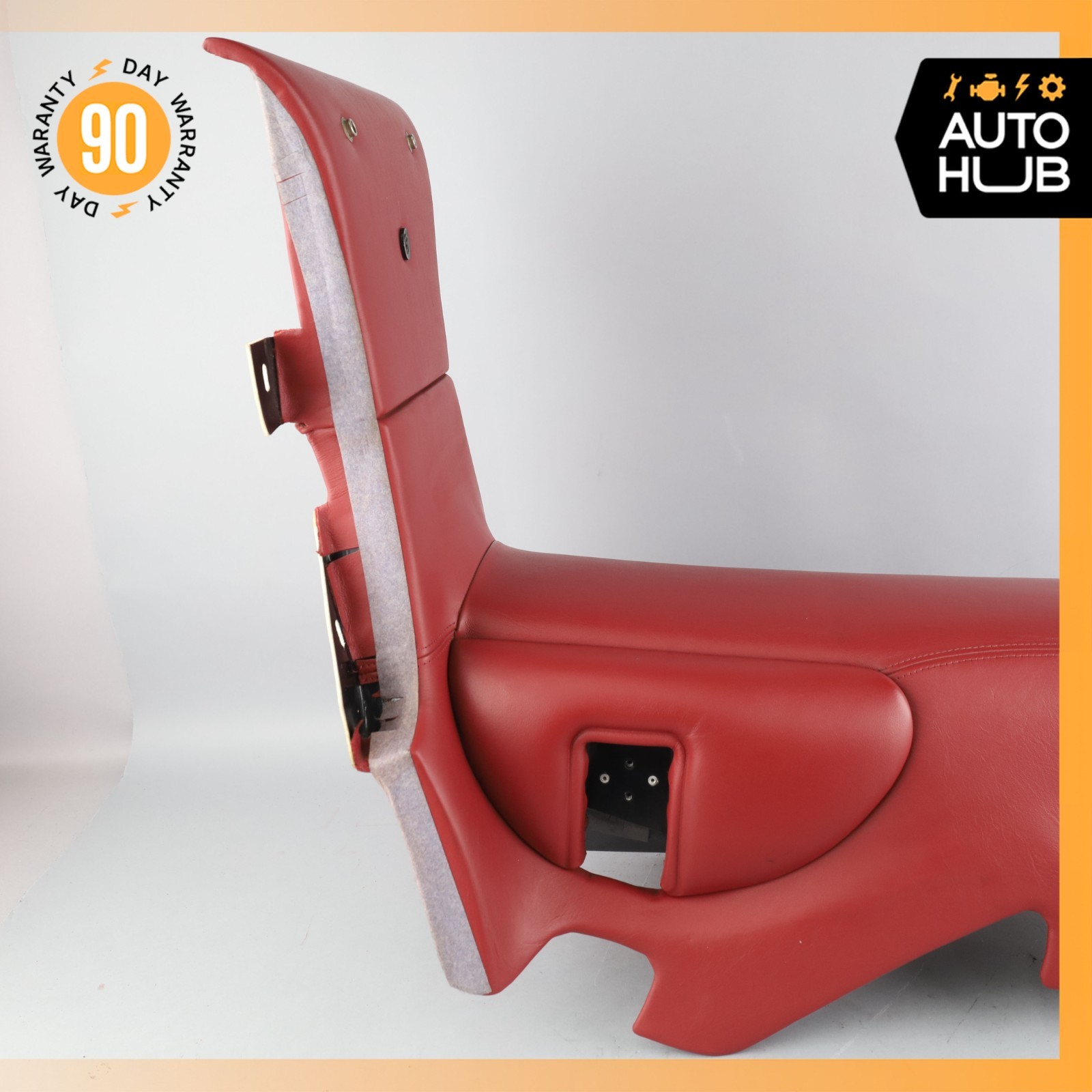00-04 Aston Martin DB7 Volante Rear Center Console Assembly Red OEM 35k
