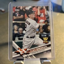 2017 Topps Series 1 Alex Bregman #341 RC Rookie- Houston Astros