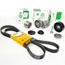 CONTITECH 6PK1693 Keilrippenriemen-Satz + Freilauf WAPU für VAG VW AUDI SEAT