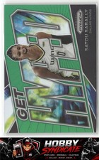 2022 Panini Prizm WNBA #7 Satou Sabally Get Hyped Prizms Green