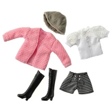 Licca-chan Dress LW-15 Fluffy Sweet Look Dress Up Play House