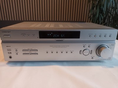 Sony STR-DE497 5.1 A/V-Receiver AM/FM Dolby Digital DTS Pro Logic II Silber