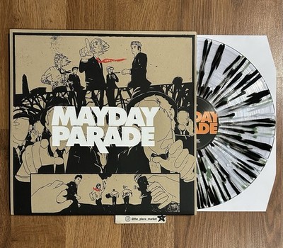 Rare Mayday Parade Self Titled vinyl record Screen Printed Alt cover /10 OOP