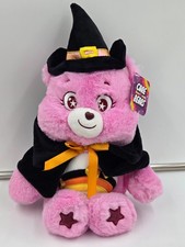 Care Bear- Cheer Bear Halloween Plush- 2026 Edition Pink Witch Candy Corn