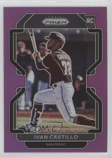 2022 Panini Prizm Tier II Purple Prizm Ivan Castillo #193 0l1o