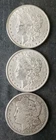 1881, 1900 O, and 1902 $1 Morgan Silver Dollars