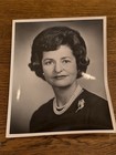 Vintage Original 10” x 8” LADY BIRD JOHNSON OFFICIAL FIRST LADY GLOSSY PHOTO — photo 2