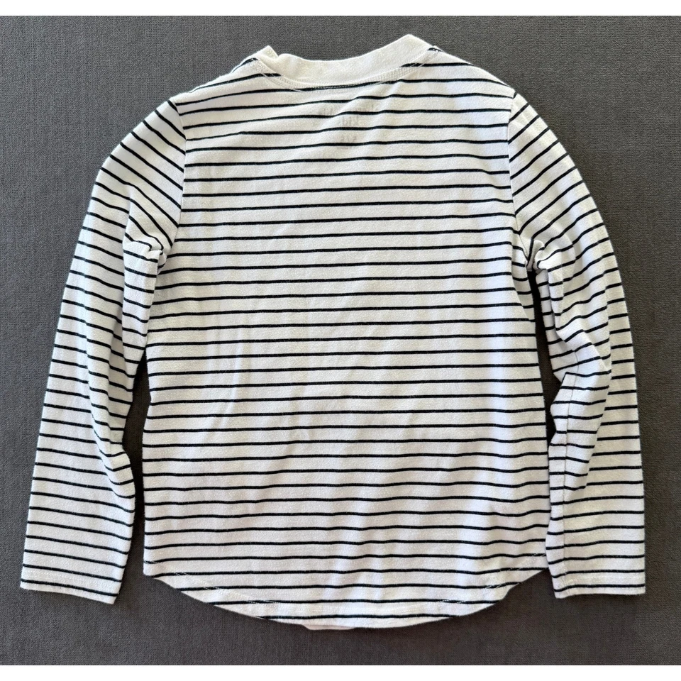 Linda Camiseta Abercrombie Niños Alce Manga Larga Niñas 5 Borgoña Invierno Vacaciones Foto 3 de 4