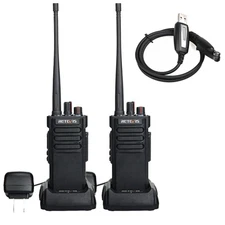 2Pack High Power Retevis Walkie Talkies Long Range 2 Way Radio 3200mAh Warehouse