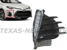 Fits 2017-2019 Toyota Corolla Se Right Front Fog Light Drl With Cover Passenger