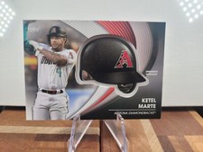 2022 Topps Series 2 Ketel Marte Commemorative Batting Helmet Relic BH-KM