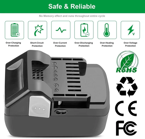 Li-Ion Battery For Hitachi 18V BSL1830 LED BSL1815 BSL 1815X BSL1815S BSL1830C - Picture 7 of 12