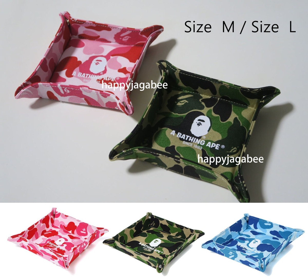 A BATHING APE ABC TRAY (L) グリーン New A Bathing Ape BAPE ABC CAMO TRAY (L) Green - BAPE JP | eBay