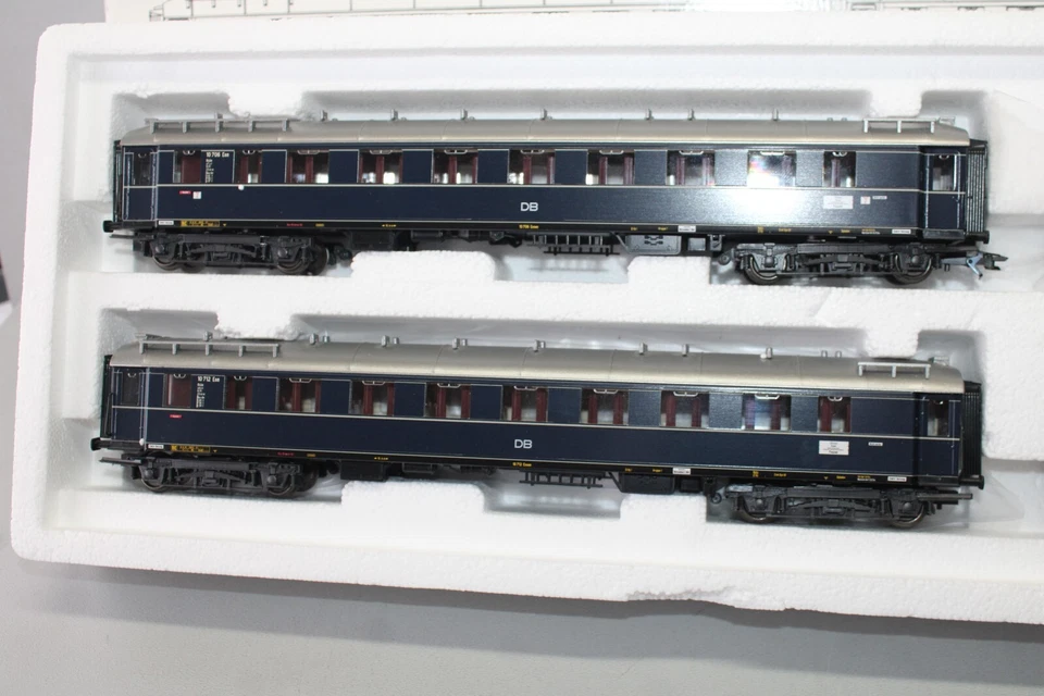 Märklin 42281 Voitures De Train Rapide Set Glückauf Échelle H0 OVP - Photo 2/4