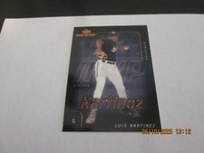 LUIS MARTINEZ BREWERS  2002 UPPER DECK MVP ROOKIE CARD #165. rookie card picture