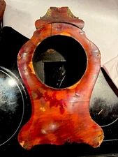 Rare Antique French Tortoise Bracket Mantel Clock Case