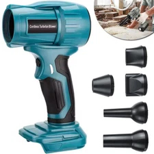 High-Speed Electric Cordless Turbo fan Blower Leaf Blower for Makita 18V Battery