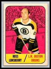 1967-68  TOPPS  # 35  ROSS LONSBERRY  RC   23748