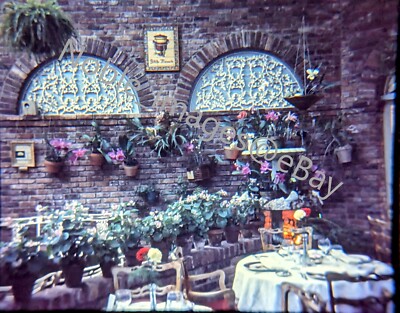 1973 Petite Marmite Restaurant Interior Palm Beach Florida 126 Color Slide