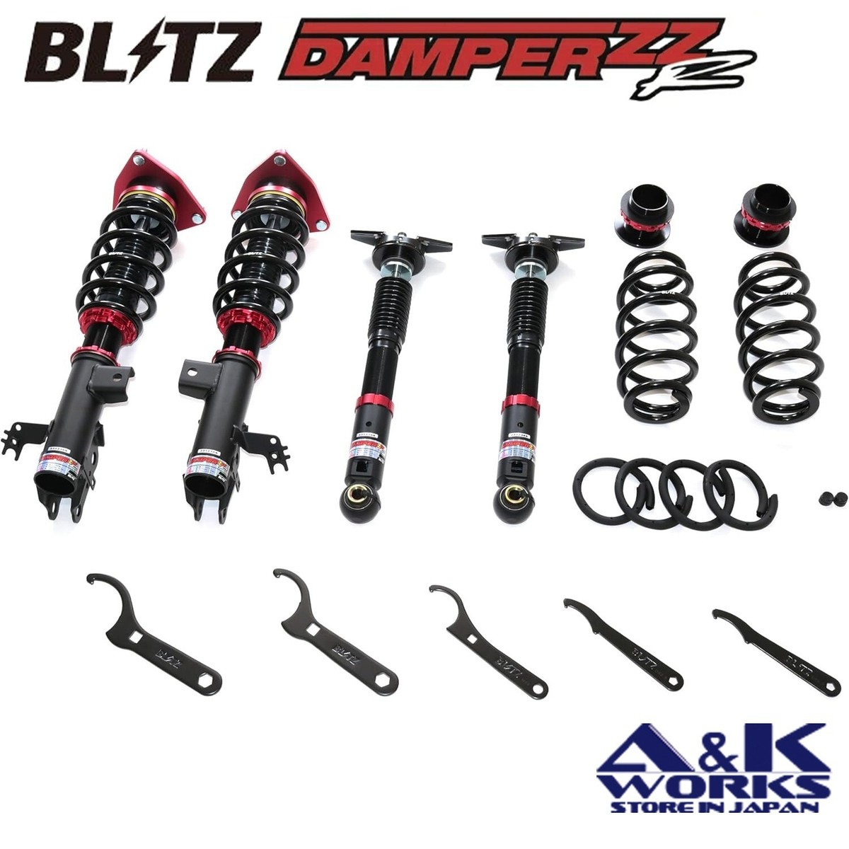 BLITZ 92644 Full-length adjustable coilover kit for TOYOTA RAV4