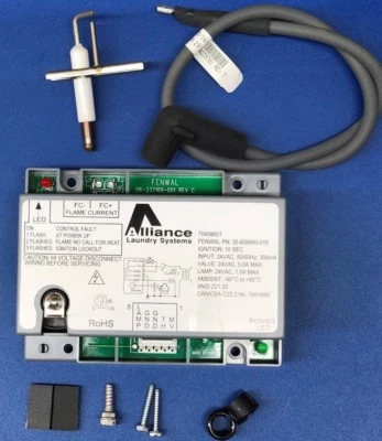 HUEBSCH, SPEEDQUEEN, IPSO 70492501P 70367301P 70492701 70466501 Ignition Control Conversion Kit