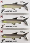 (Lot Of 3) 13 Fishing Coalition The Ladyfish 8" Cb-Lfb8-27 Light Ladyfish Cr1245