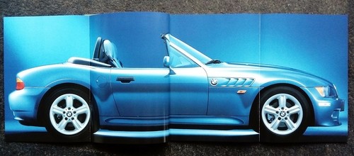 BMW Z3 Roadster 1.8 2.0 2.8 M-Roadster Prospekt 1.2000 mit den Farben u. Polster - Picture 5 of 12